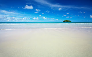 HD Tropic Island Sands Desktop Wallpaper