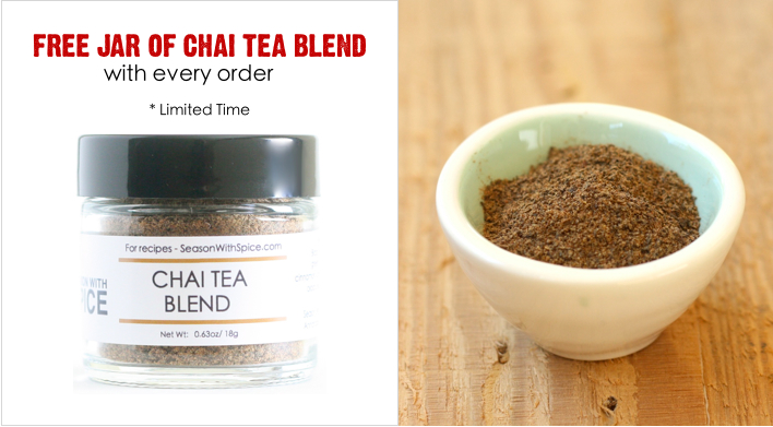 Chai Tea Blend promotion available at SeasonWithSpice.com