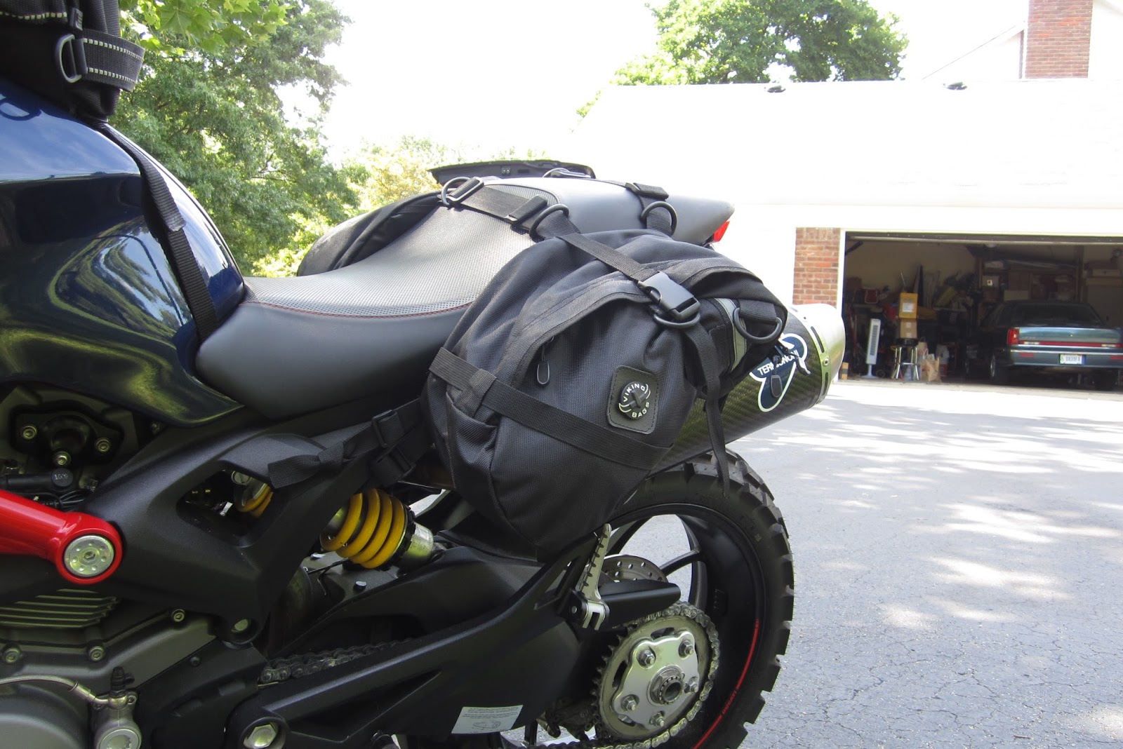 self sufficient slackers Viking Bags Dirtman Enduro Saddlebags