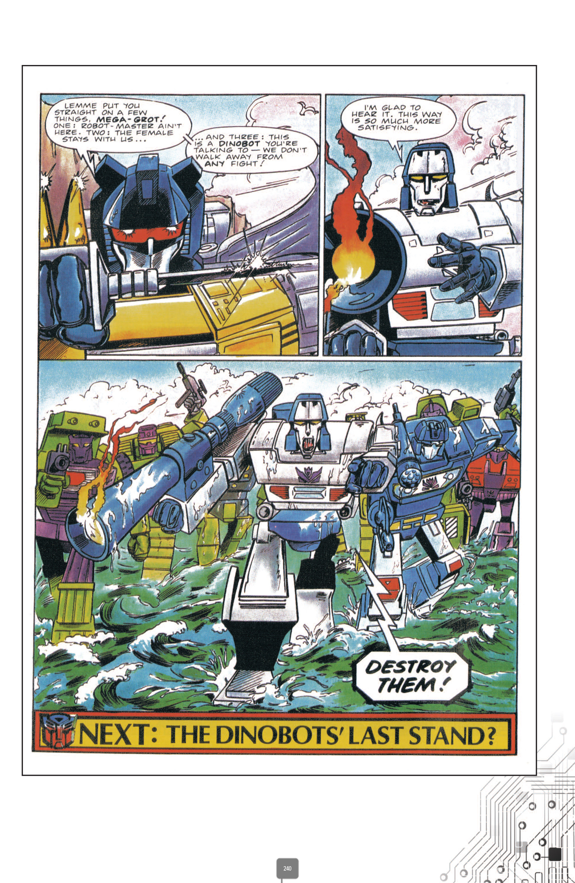 Read online The Transformers Classics UK comic -  Issue # TPB 2 - 241