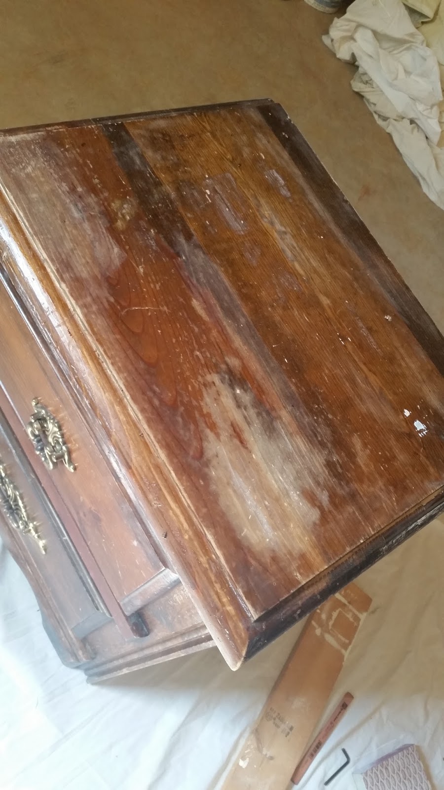 Copy Crafting Bedside table refinish