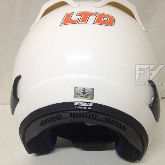 Review Helmet Double Visor LTD