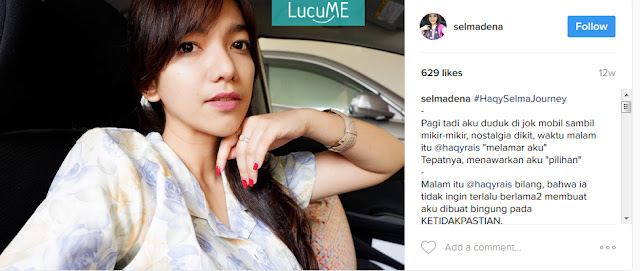 Kisah Cinta Selmadena & Haqy Rais Ini Viral, Bikin Netizen Realistis Tentang Cinta