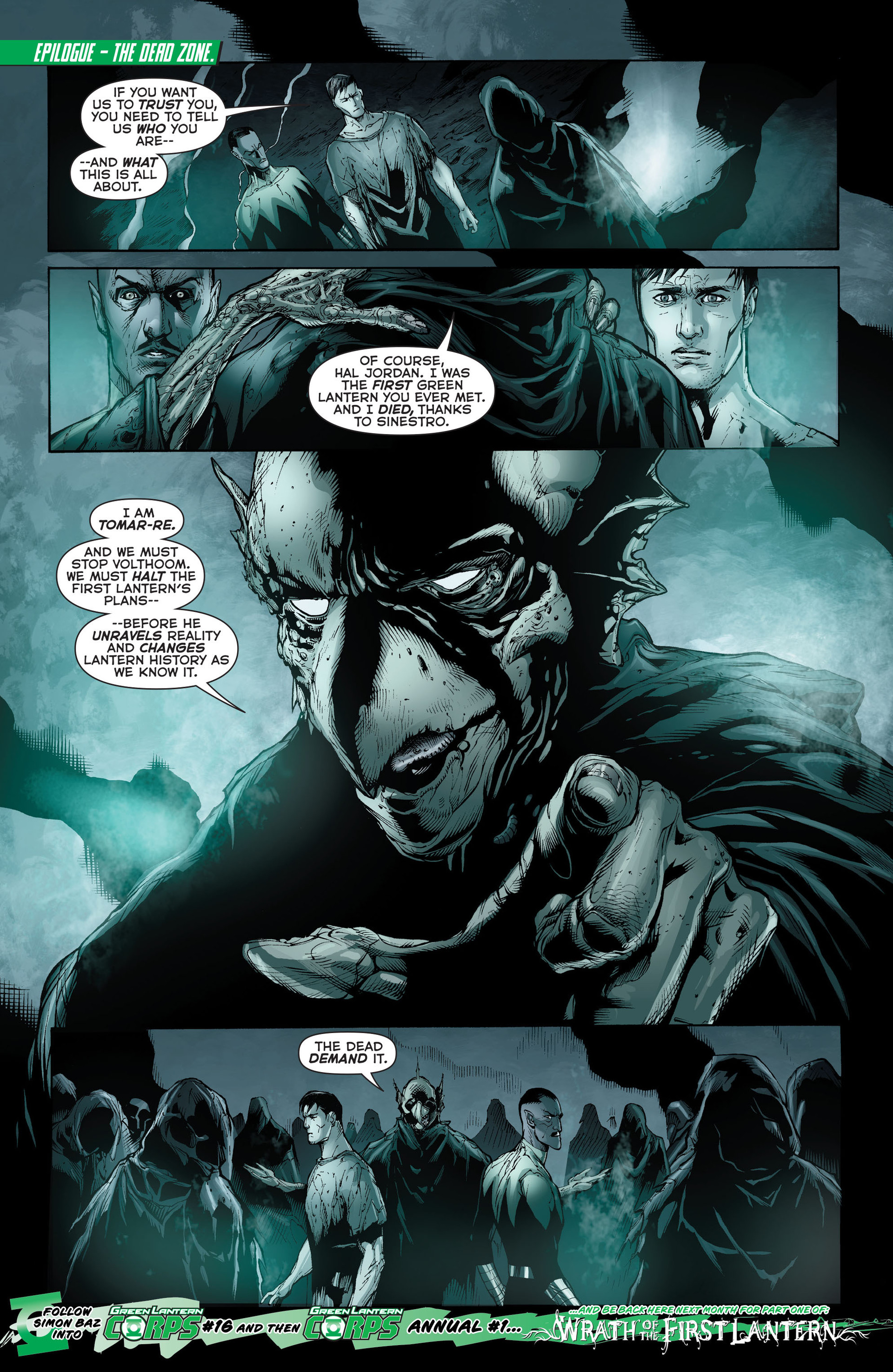 Read online Green Lantern (2011) comic -  Issue #16 - 21