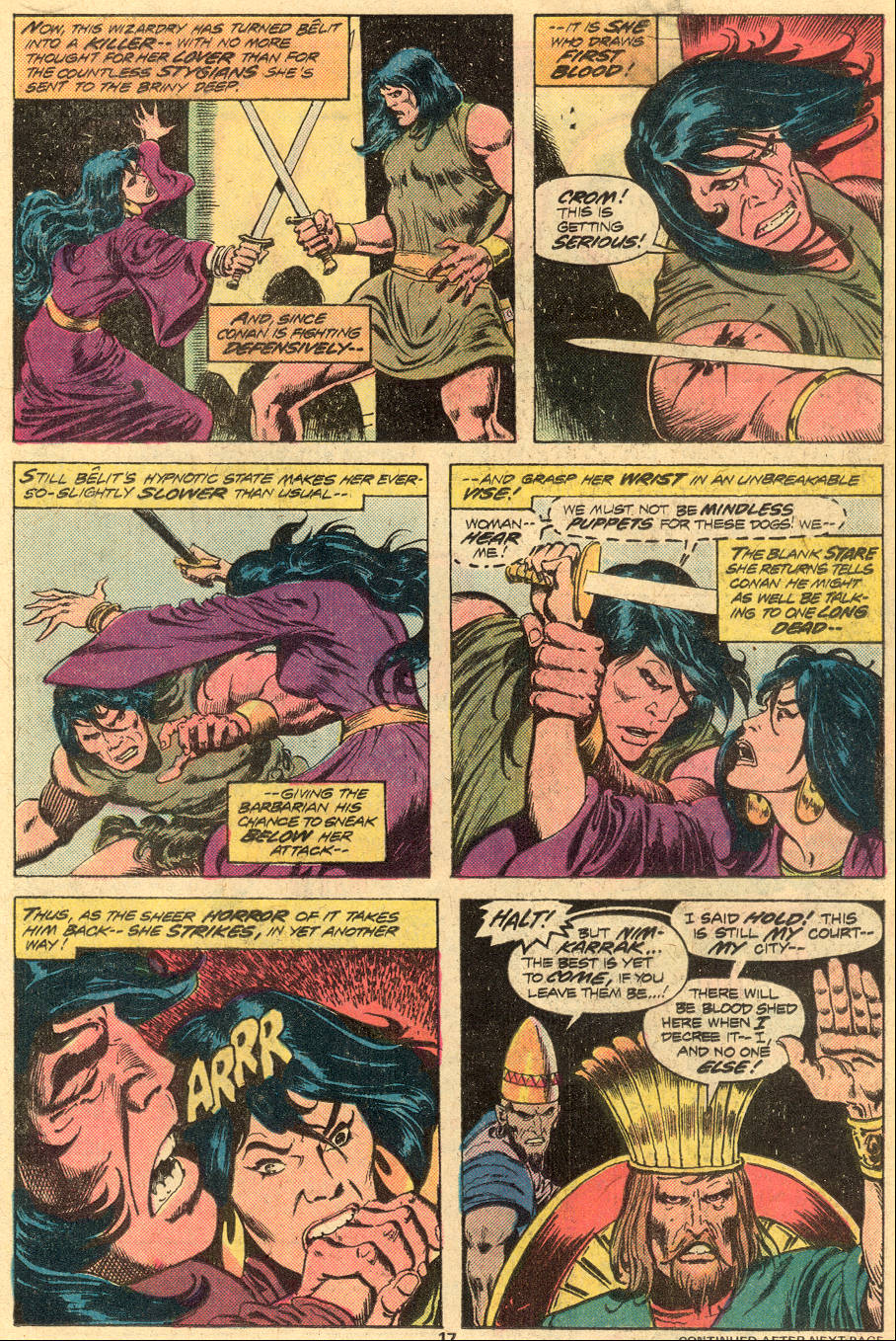 Read online Conan the Barbarian (1970) comic -  Issue #72 - 12