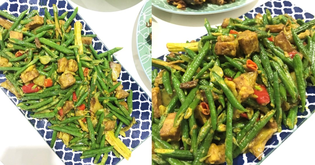 Dunia Syamira Resipi Mudah Simple Sayur Kacang Panjang