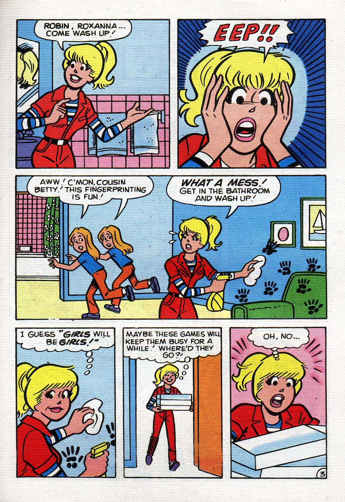 Read online Betty and Veronica Digest Magazine comic -  Issue #54 - 88