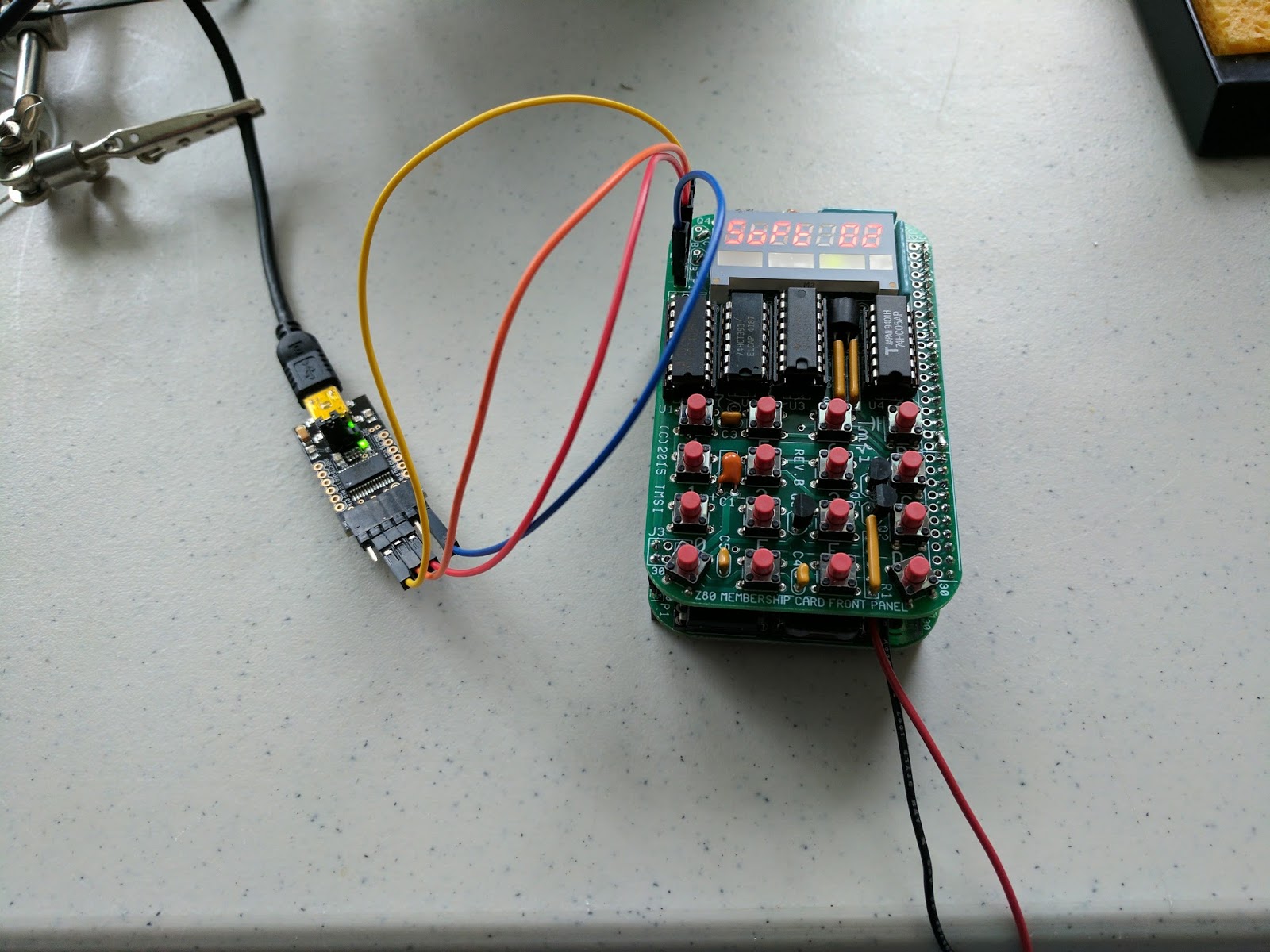 Ancient Computing Lee Hart's Z80 Membership Card