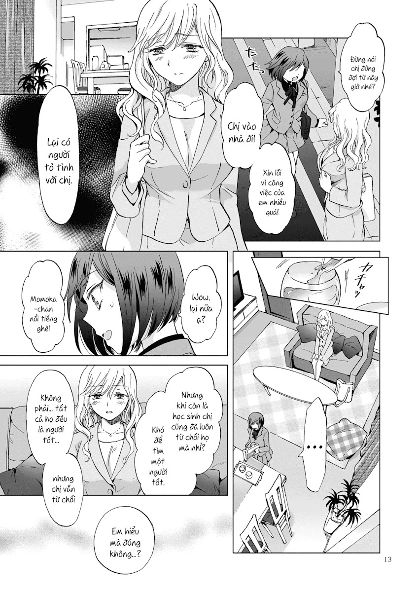 HentaiVN.net - Ảnh 14 - Tuyển tập Yuri Oneshot - Chap 125: Kinbaku Date ~Toshishita Kanojo ni Shibararete~