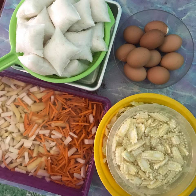 Resepi Lontong Kuah Lodeh Mudah