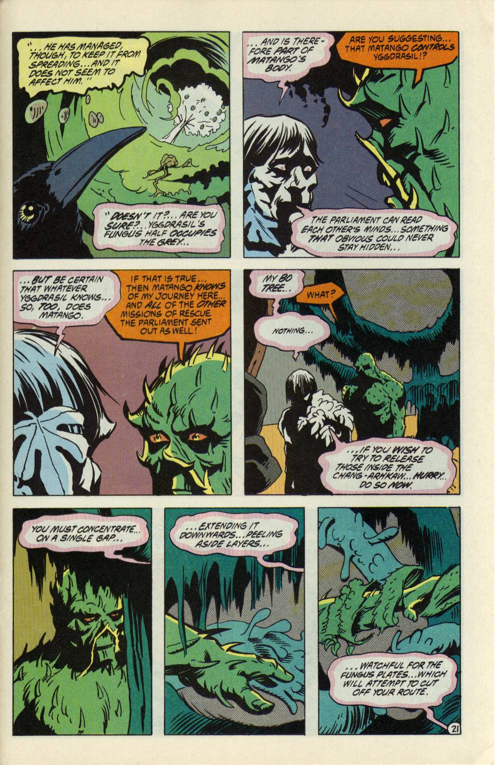 Read online Swamp Thing (1982) comic -  Issue #106 - 22