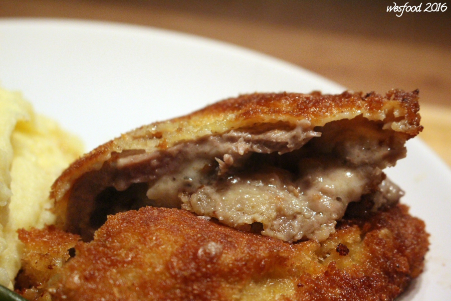 WesFood - Herr Westerhausen kocht ...: Kalbsschnitzel Cordon Bleu ...