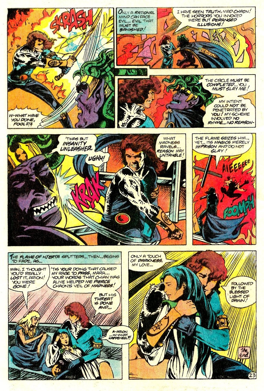 Read online Arion, Lord of Atlantis comic -  Issue #15 - 24