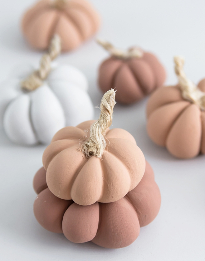 Diy portavelas en forma de calabaza