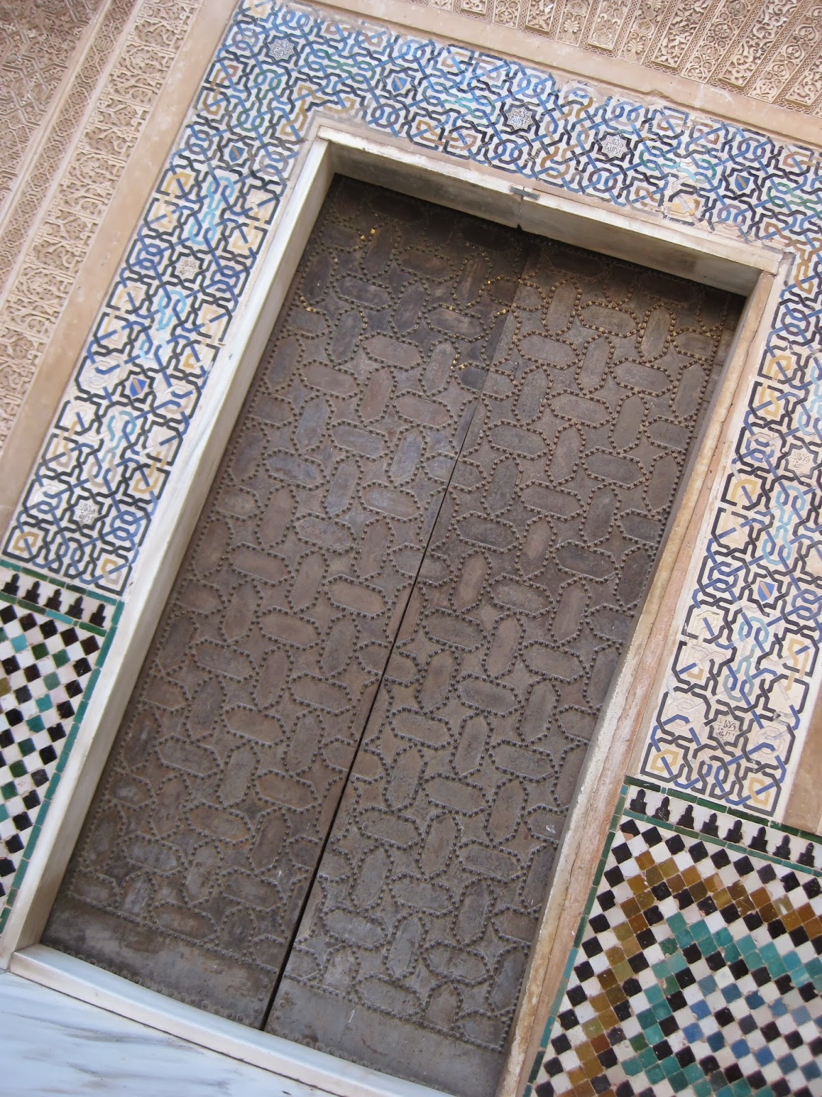 Granada - The details inside The Alhambra are incredible!