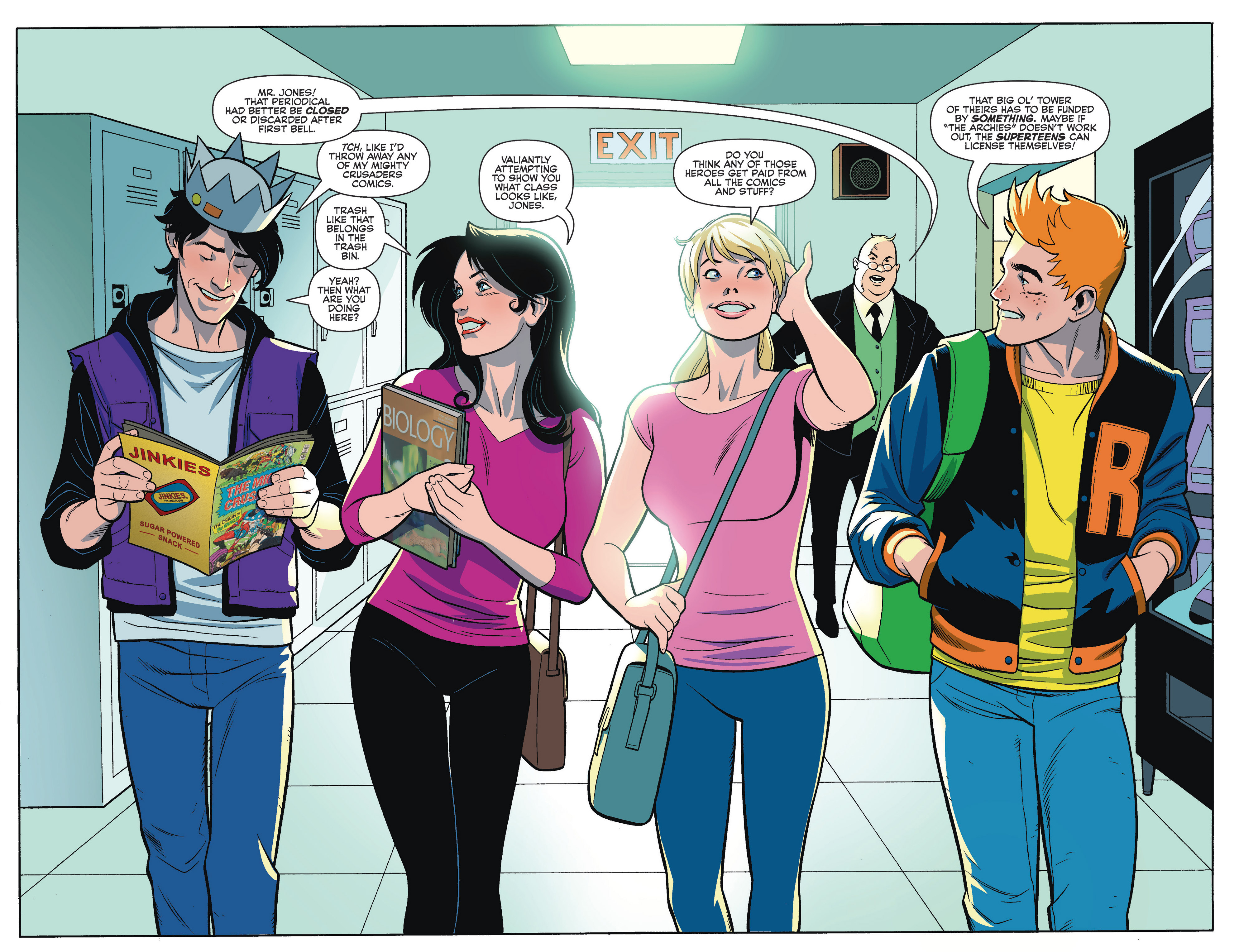 Read online Archie's Superteens Versus Crusaders comic -  Issue #1 - 4