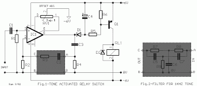 Build a Relay Switch Activated by Tone and Signal