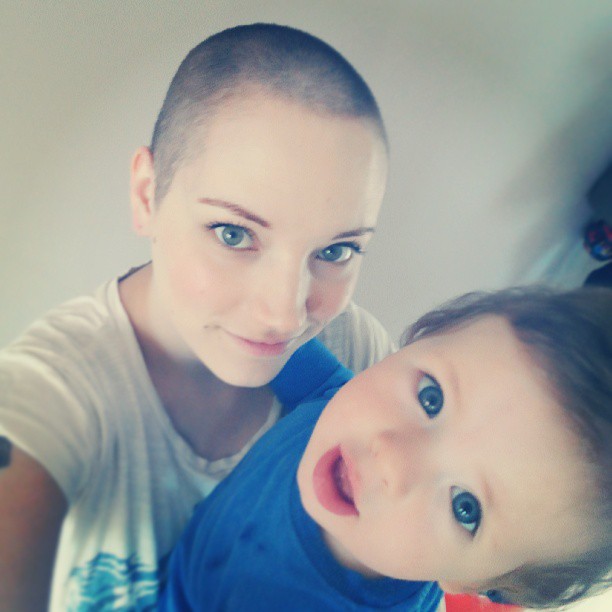 Mrs Bonzai Charity Head Shave. One Woman's Experience.