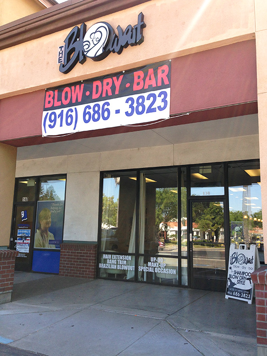 My first Blowout bar salon experience Floraful