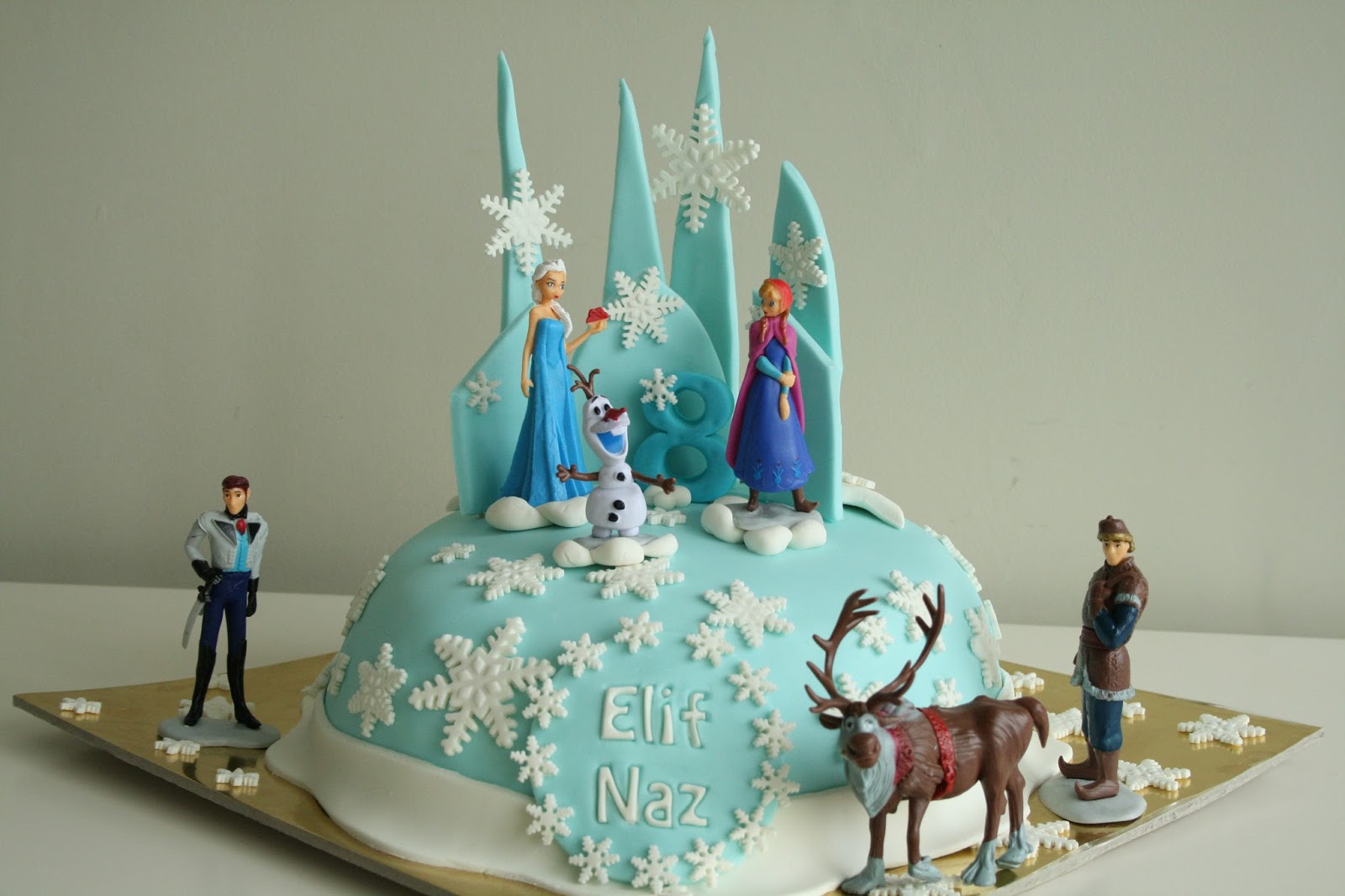 Elsa Pasta (Elsa Cake Frozan Cake)
