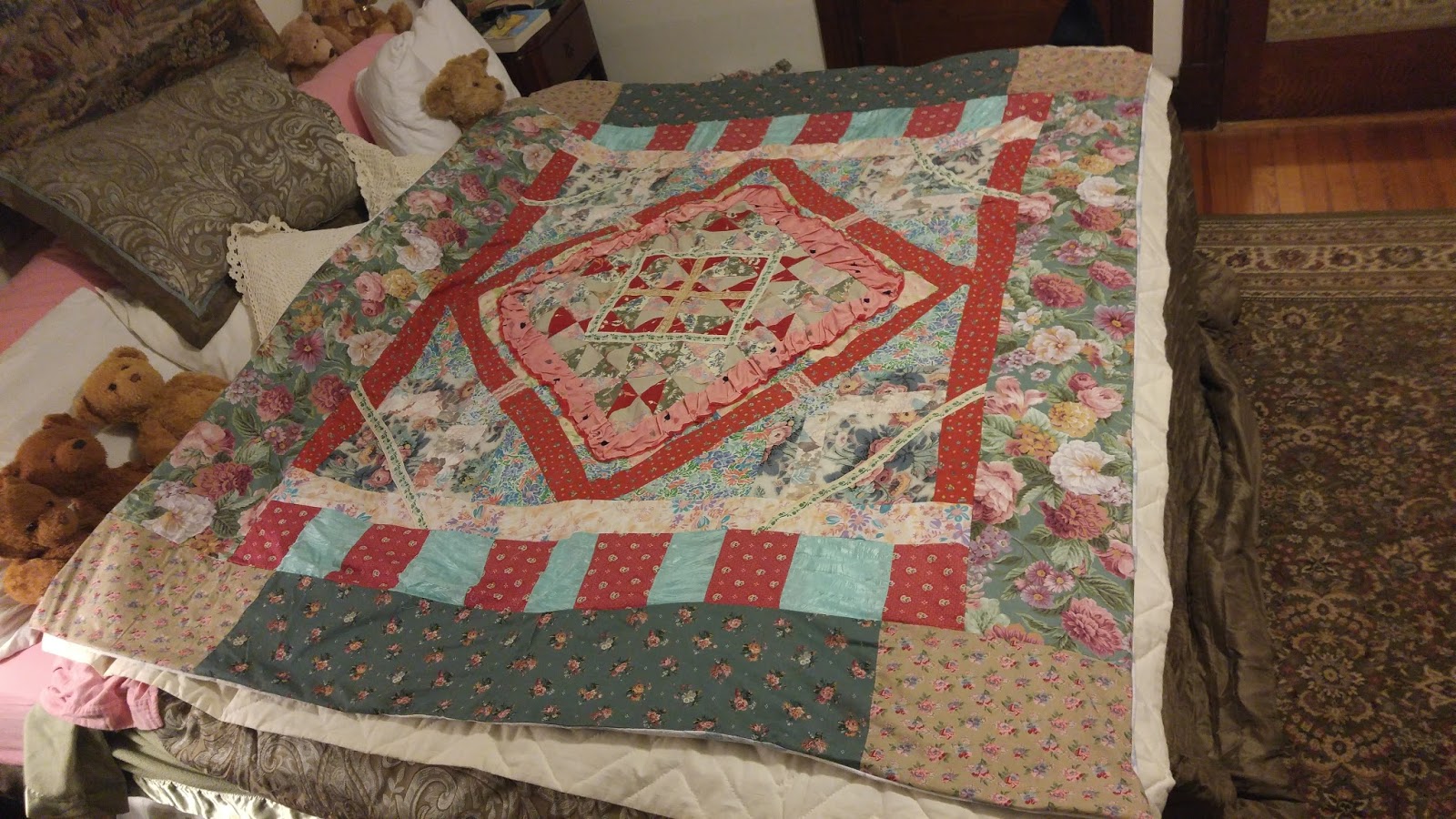 Stuff Crazy Quilt Finally Finished After Ten Years
