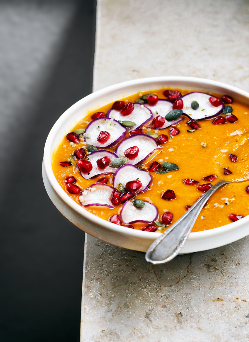 Creamy Sweet Potato Coconut Milk Soup Occasionally Eggs