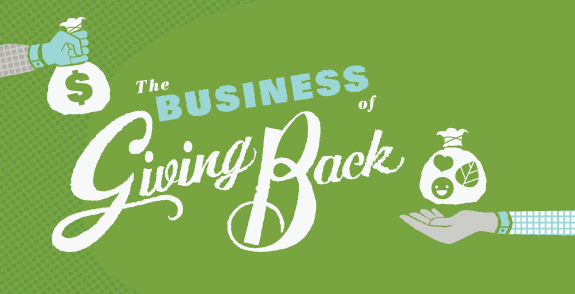 Image: The Business Of Giving Back