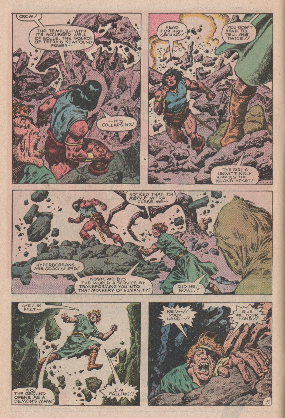 Read online Conan the Barbarian (1970) comic -  Issue #178 - 6