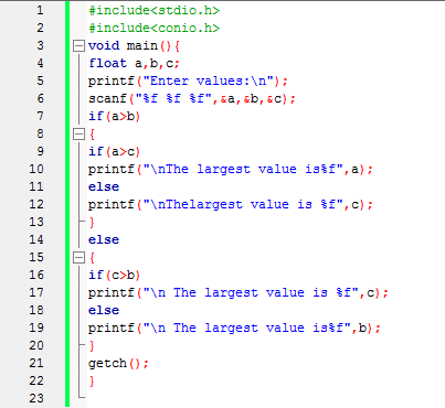 Ask Experts & Get Answers!!!: Write a program in C which finds the ...