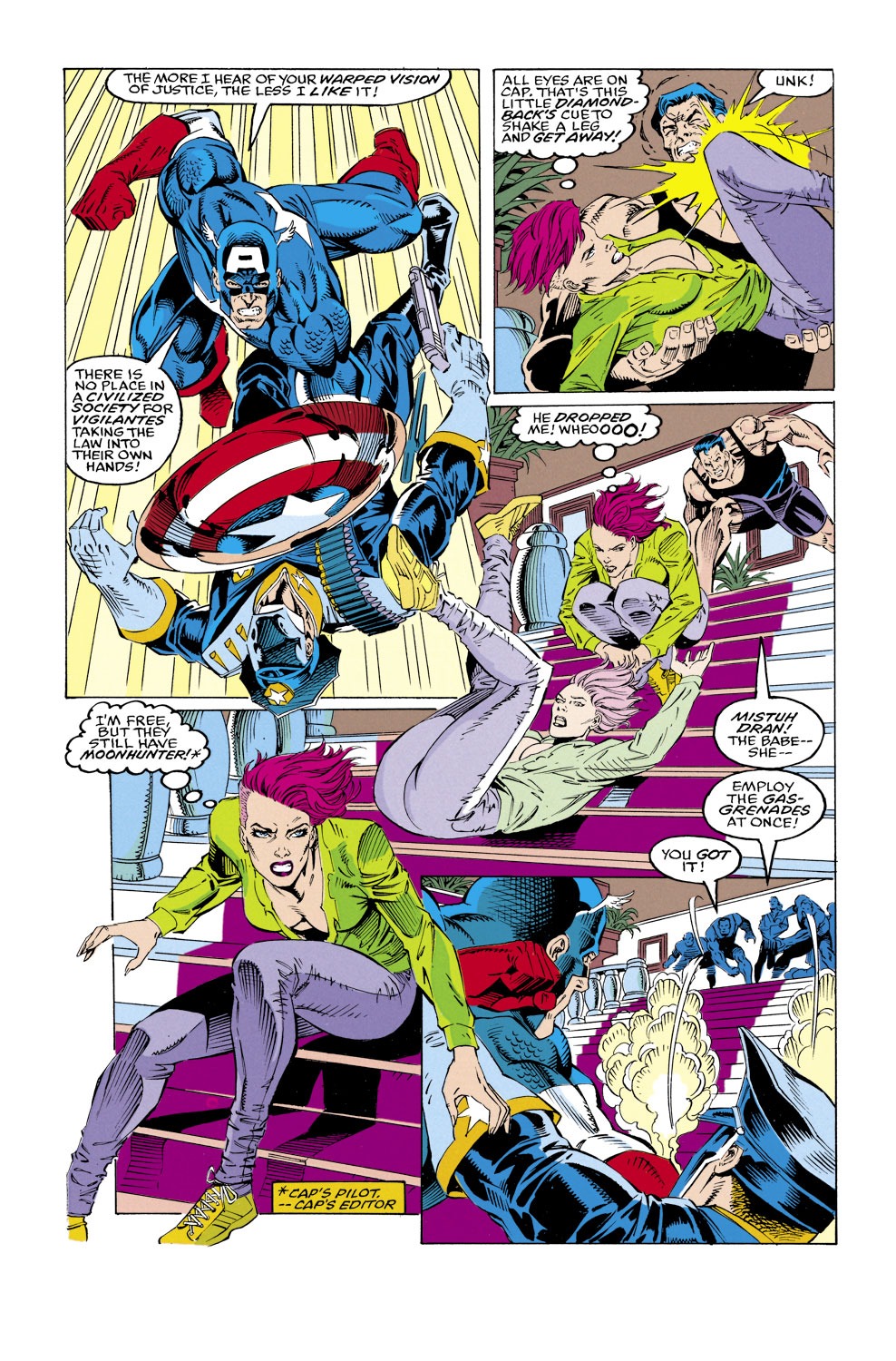 Captain America (1968) Issue #430 #380 - English 4
