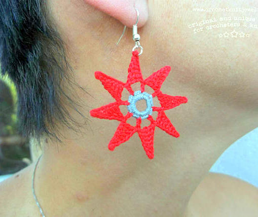 earrings crochet pattern crochet jewellery