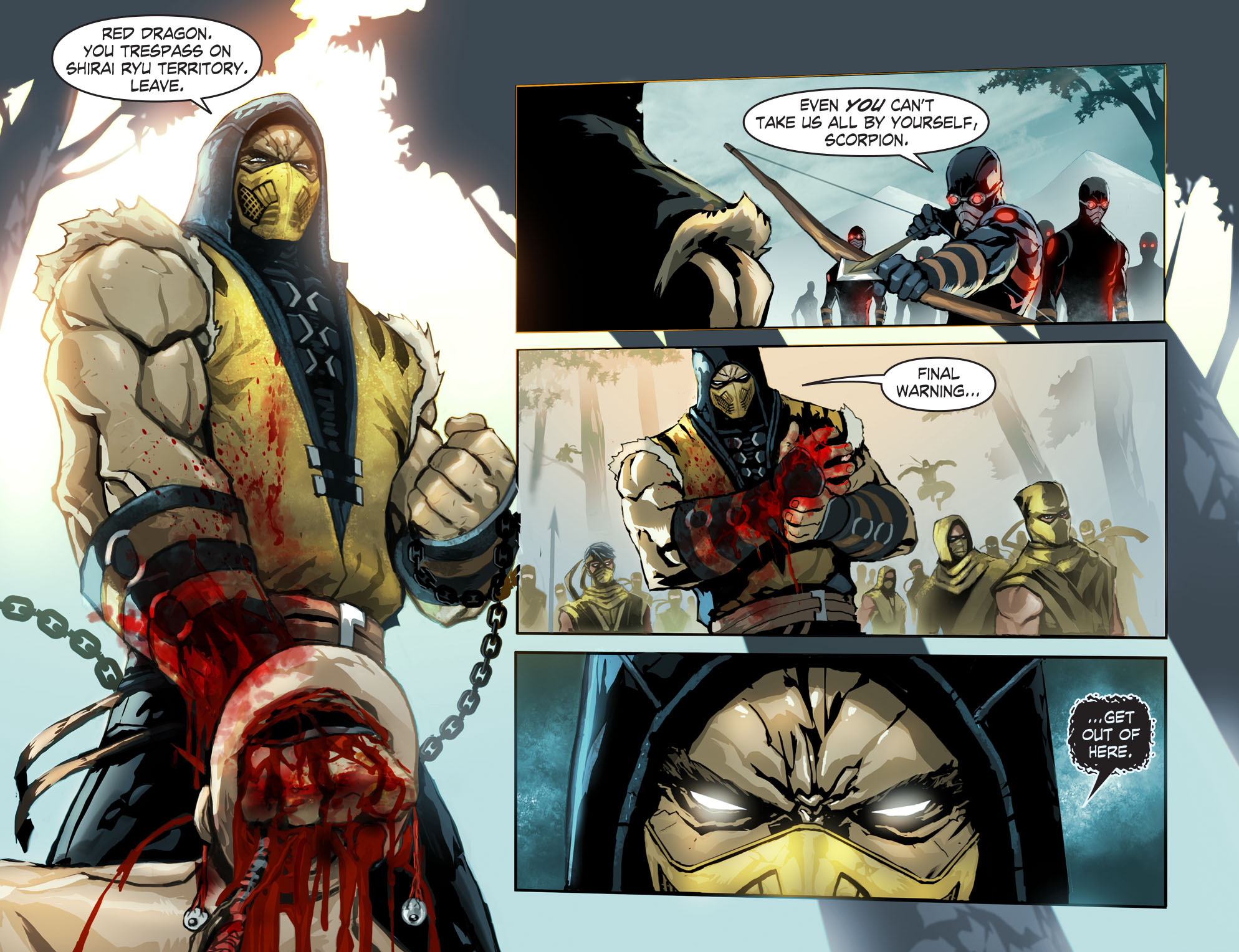 Read online Mortal Kombat X [I] comic -  Issue #1 - 12