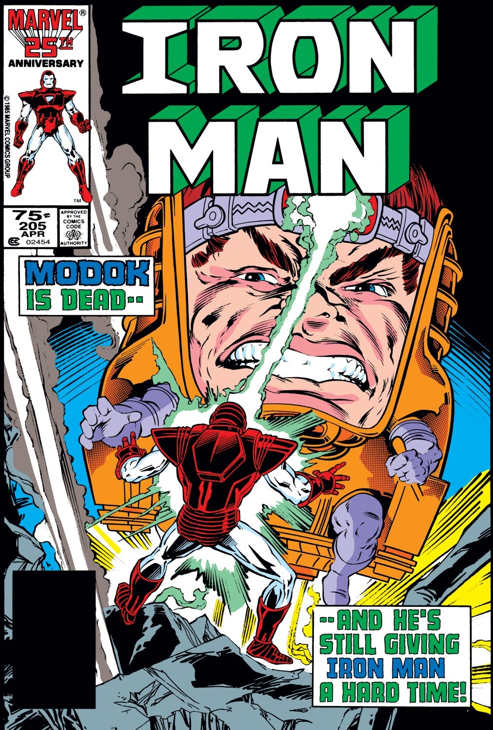 Read online Iron Man (1968) comic -  Issue #205 - 1