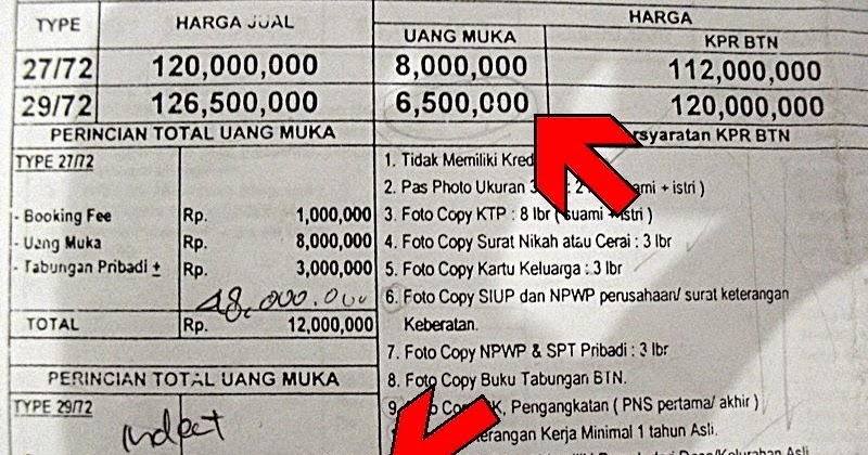 Pengalaman Membeli Rumah Bersubsidi Part 1 Booking Fee Dan