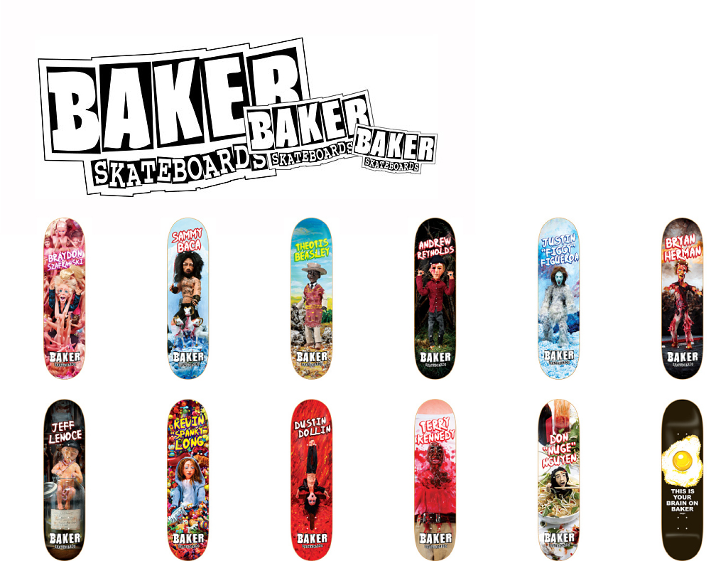 INTERSTATE Baker Skateboards 2012