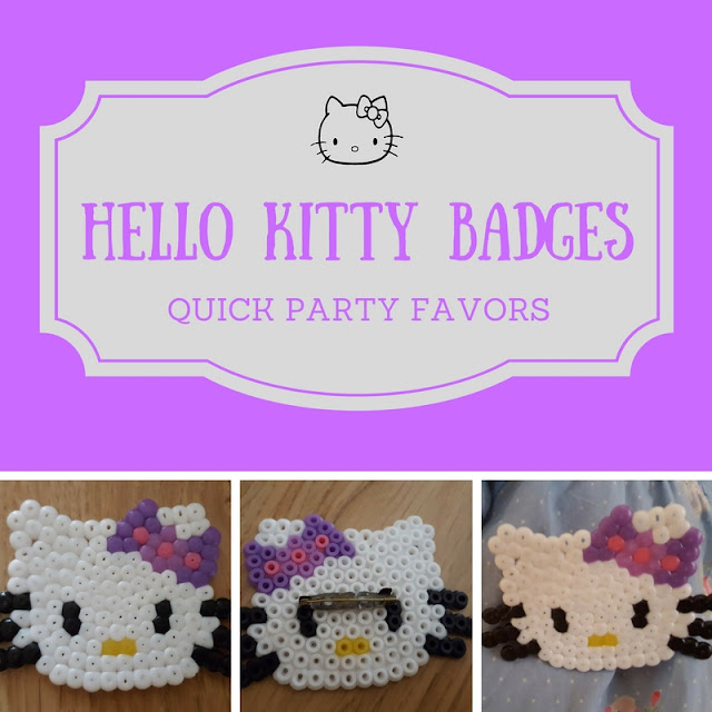 Hello Kitty Badges - quick party favors Hello Kitty Badges - quick party favors