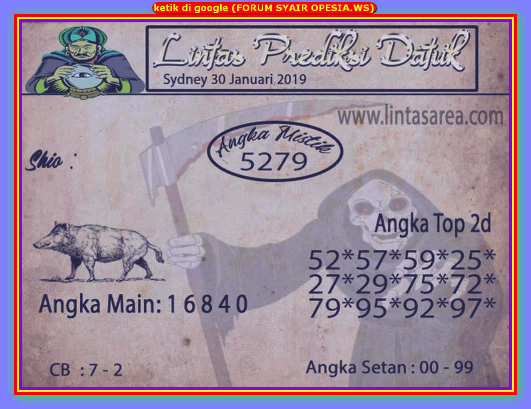 1 New Message Kode Syair Sydney 30 Januari 2020 Forum Syair Togel Hongkong Singapura Sydney