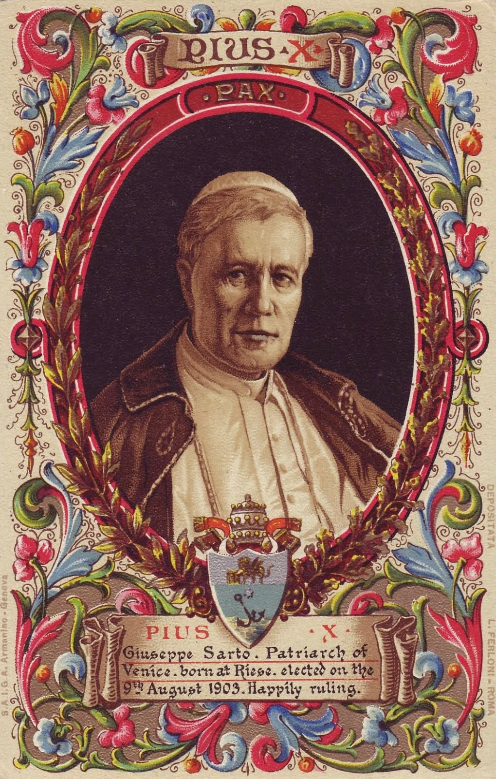 Pope Saint Pius X ORA PRO NOBIS