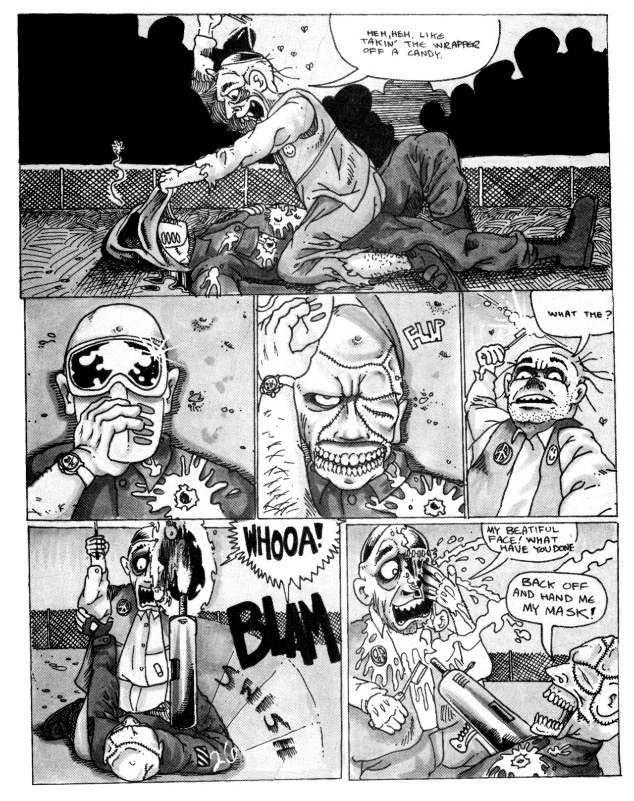 Read online Biohazard comic -  Issue #2 - 21