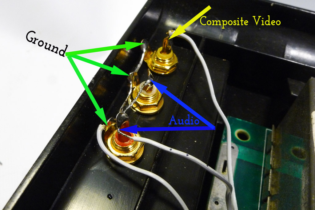 Atari 7800 Composite Video Circuit Diagram