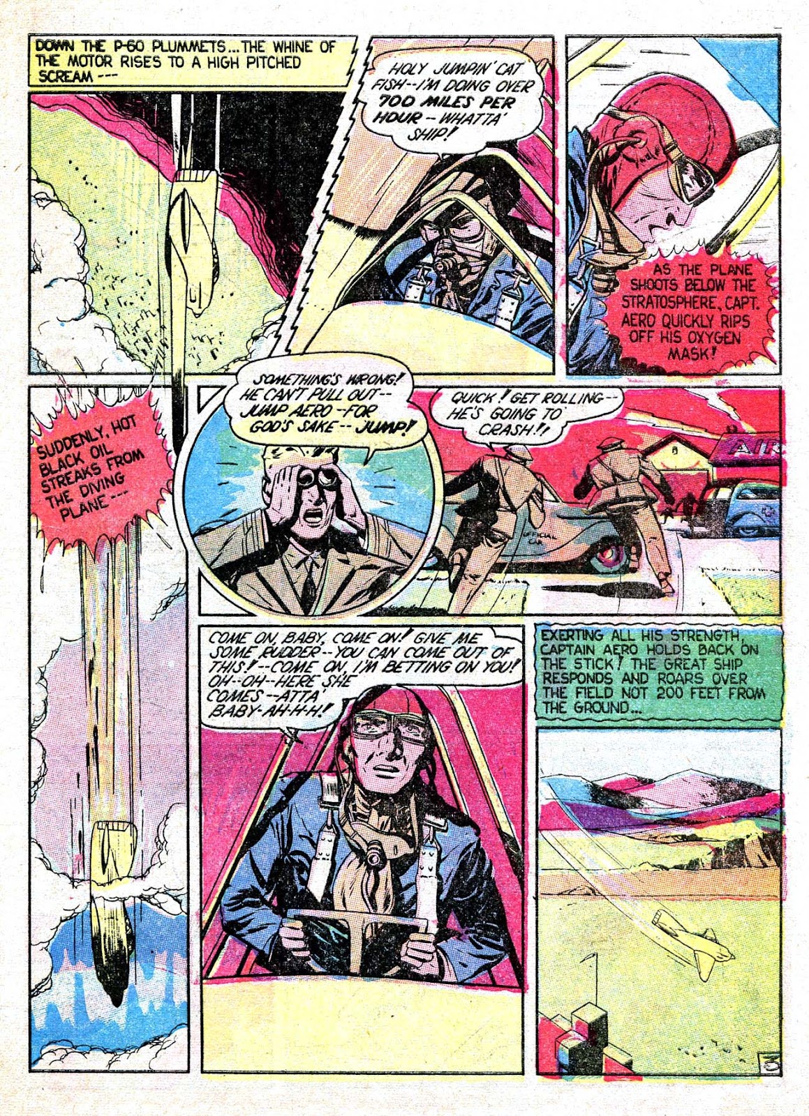 Captain Aero Comics issue 1 - Page 4