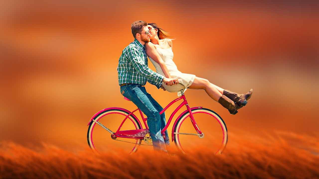 Sunset effect photo manipulation - BaponCreationz