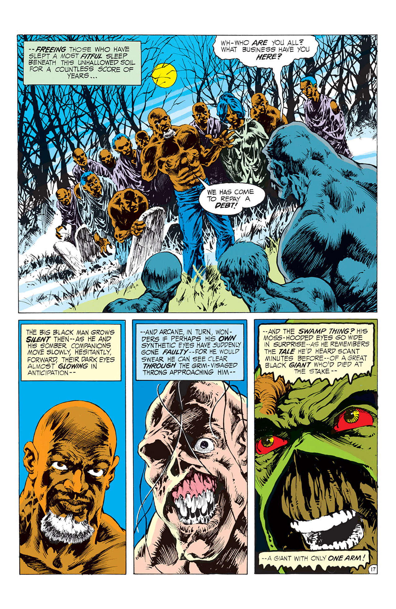Read online Swamp Thing (1972) comic -  Issue #10 - 18