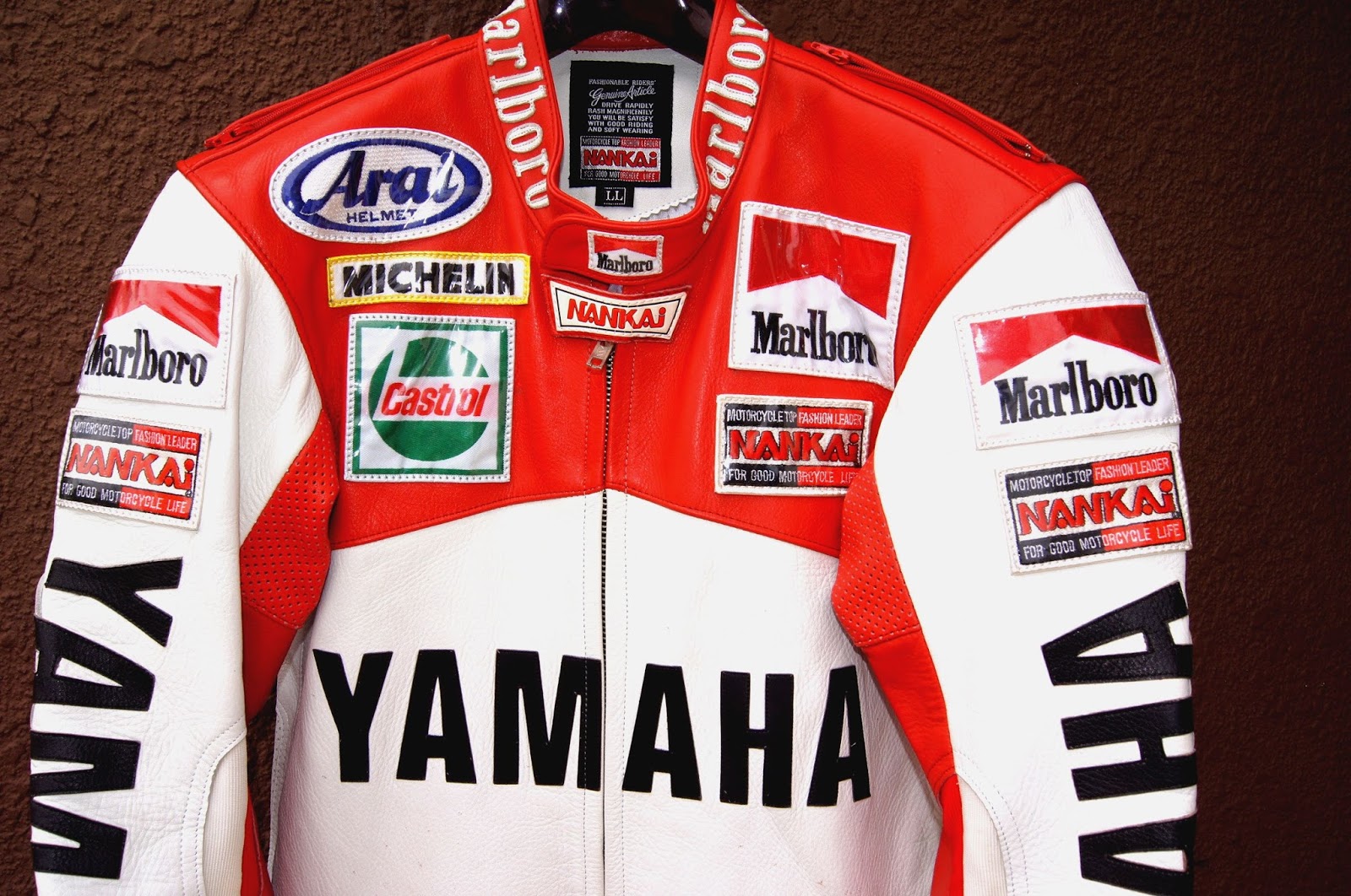samurai‐bikers: NANKAI Leather RACING SUIT Marlboro YAMAHA Freddie ...