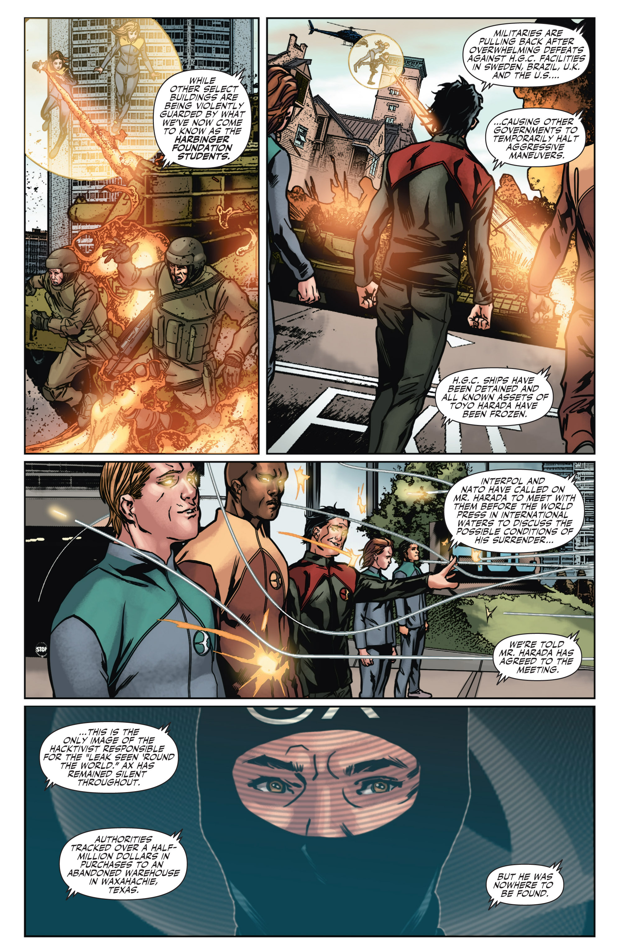 Read online Harbinger (2012) comic -  Issue # _TPB 5 - 143