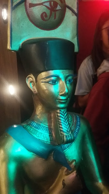 donna rita - por aí - museu egípcio itinerante