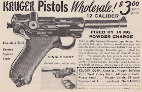 Kruger Toy Pistol Newspaper Ad