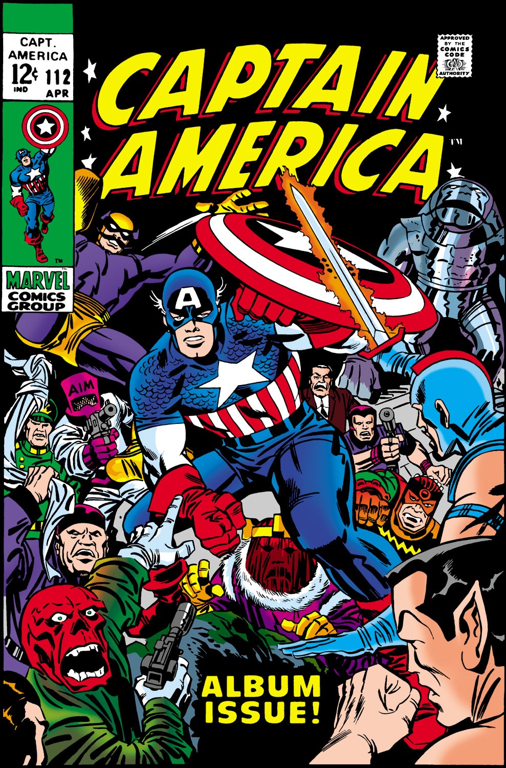 Read online Captain America (1968) comic -  Issue #112 - 1