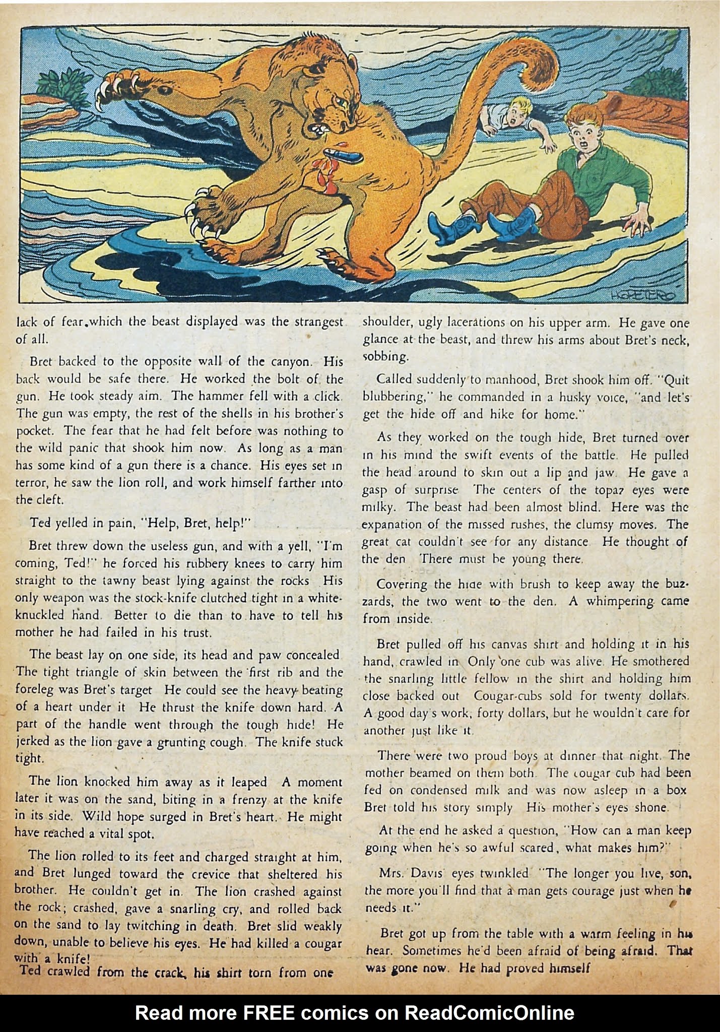 Read online Reg'lar Fellers Heroic Comics comic -  Issue #10 - 59