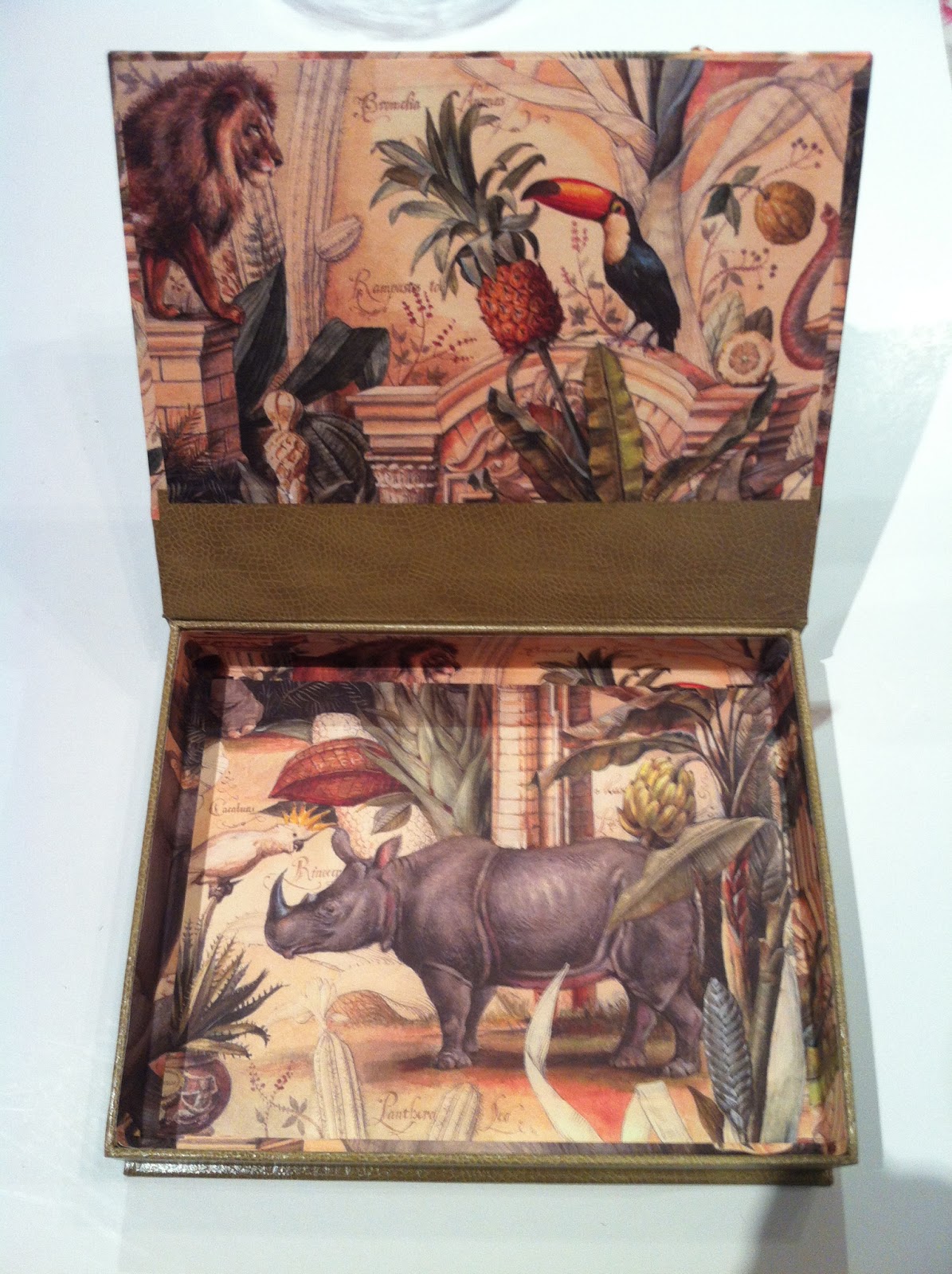 TdC Cartonnage: Caja Safari